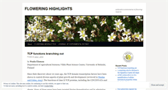 Desktop Screenshot of floweringhighlights.org
