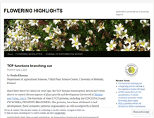 Tablet Screenshot of floweringhighlights.org